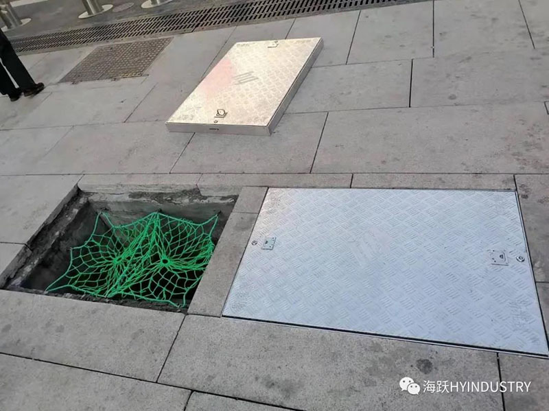 铝格栅密封盖板应用